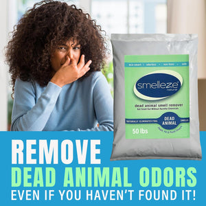 Smelleze® Natural Dead Animal Odor Removal Granules