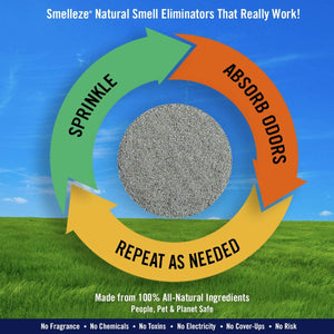 Smelleze® Natural Daycare Odor Eliminator Granules