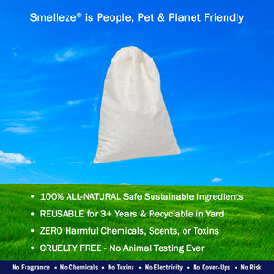 Smelleze® Reusable Hunting Human Scent Removal Pouch