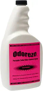Odoreze Natural Portable Toilet Deodorizer & Cleaner Concentrate