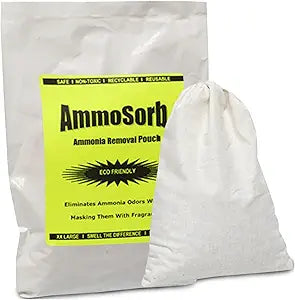 AMMOSORB Reusable Ammonia Odor Eliminator Pouch (XXL)