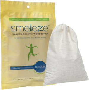 Smelleze Reusable Basement Odor Eliminator Pouch