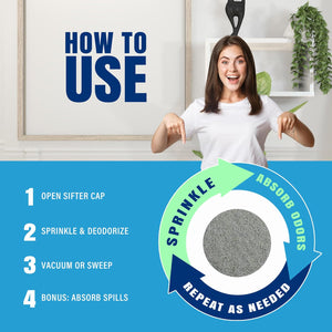 Smelleze Natural Dead Animal Odor Eliminator Granules