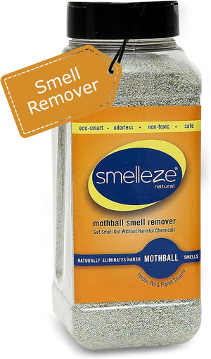 Smelleze Natural Mothball Odor Remover Granules