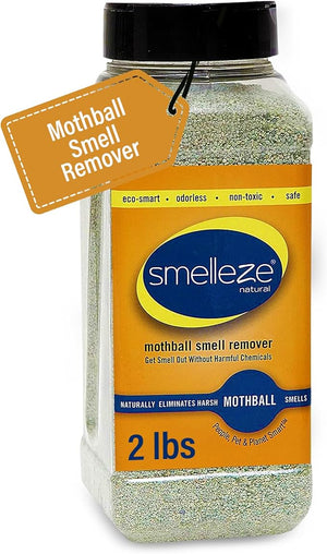 Smelleze Natural Mothball Odor Remover Granules
