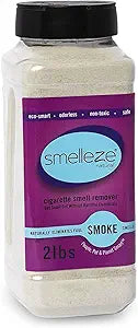 Smelleze Natural Cigarette Odor Eliminator Powder