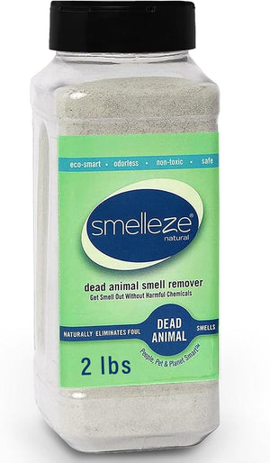 Smelleze Natural Dead Animal Odor Eliminator Powder