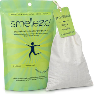 Smelleze Fragrance-Free Elderly Odor Eliminator Pouch