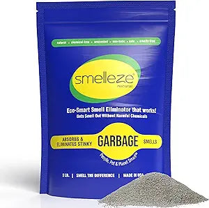Smelleze Natural Garbage Odor Deodorizer Granules