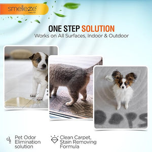 Smelleze® Pet Pee Powder & Vomit Clean Up