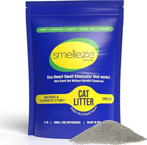 Smelleze Natural Cat Litter Deodorizer Granules