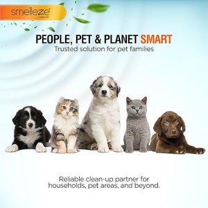 Smelleze® Pet Pee Powder & Vomit Clean Up