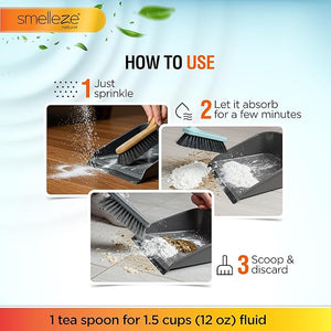 Smelleze® Pet Pee Powder & Vomit Clean Up
