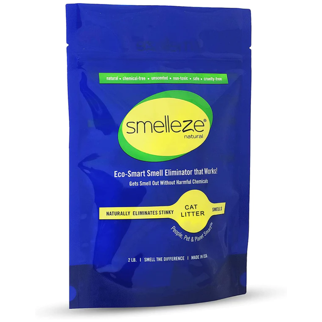 Smelleze Natural Cat Litter Odor Control Deodorizer Additive NoOdor NoOdor