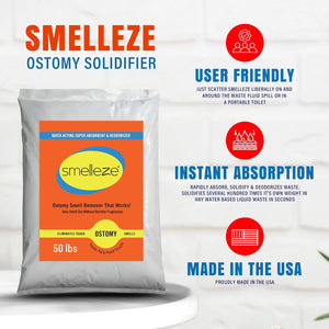 Smelleze® Ostomy Odor Eliminator Granules