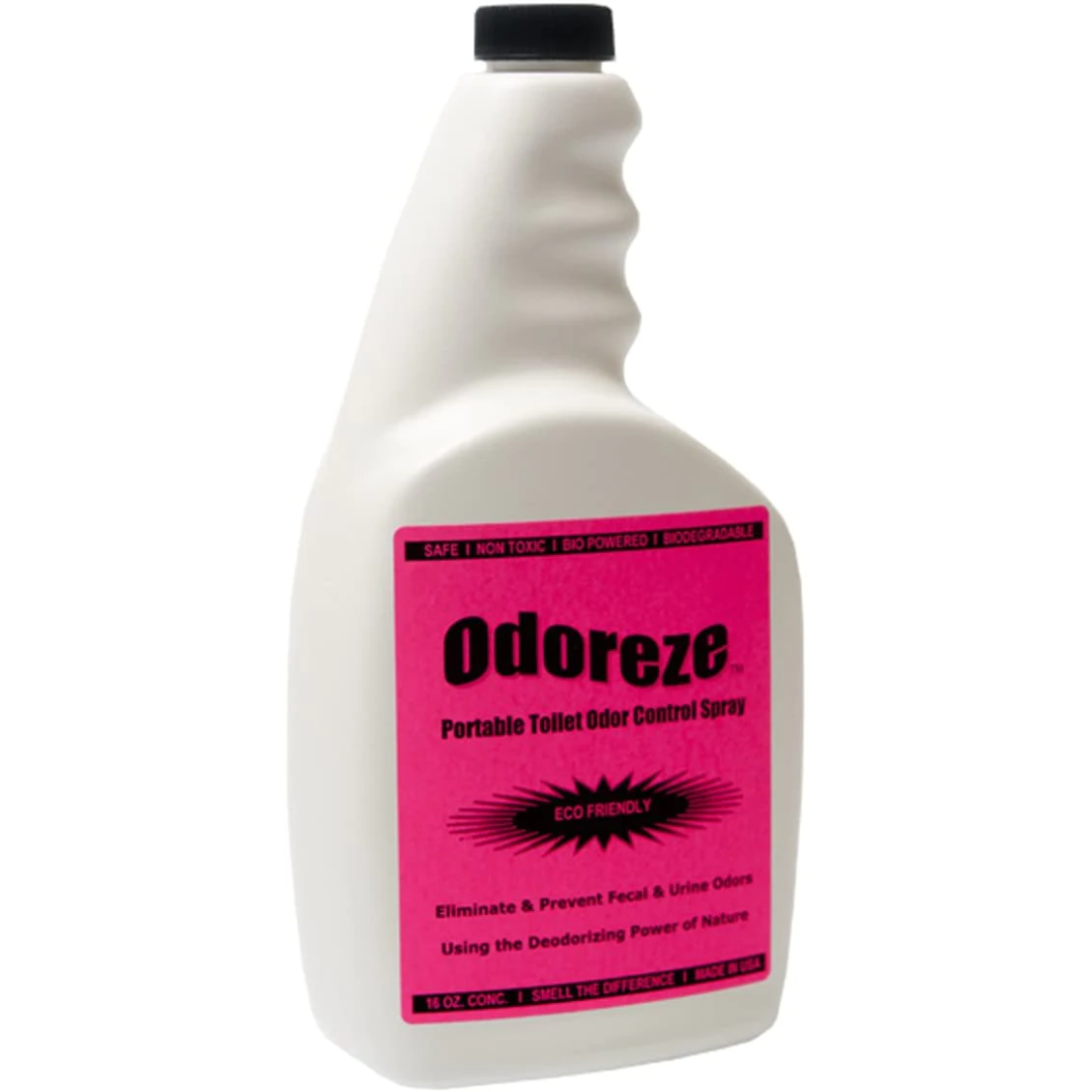 Odoreze® Natural Portable Toilet Smell Deodorizer & Cleaner