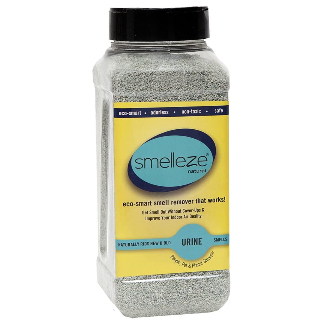 Commercial urine top smell remover