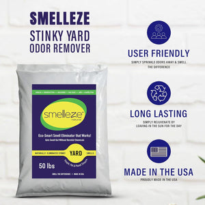 Smelleze® Natural Yard Smell Removal Deodorizer Granules