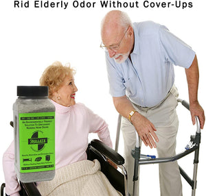 Smelleze® Natural Nursing Home Elderly Smell Deodorizer Granules