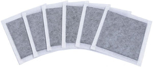SmellRid® Human Scent Elimination Carbon Pads: 12 (4"x4") Scent Neutralizer Pads with Adhesive Strips