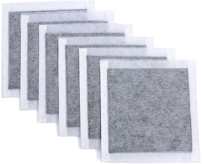 SmellRid® Charcoal Body Odor Control Pads 4"x 4" BO Deodorizer Pads with Adhesive Strips - 12 Pack
