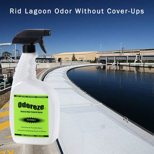 Odoreze® Eco-Friendly Lagoon Odor Control Additive & Spray Concentrate