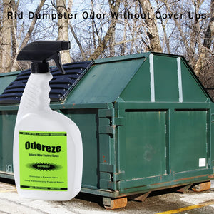 Odoreze® Natural Dumpster & Chute Odor Eliminator & Cleaner Concentrate