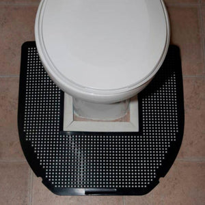 Sanipro Toilet Urine Absorbent & Odor Removal Mat - Set of 6 Mats