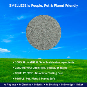 Smelleze® Natural Corpse Odor Absorbent & Deodorizer Powder