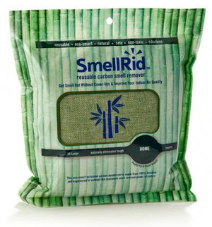 SMELLRID Activated Charcoal Flatulence Odor Control Pads: 12 (4 x 4) Pads  with Adhesive/Pack. Stop Embarrassing Gas Smell Now! 